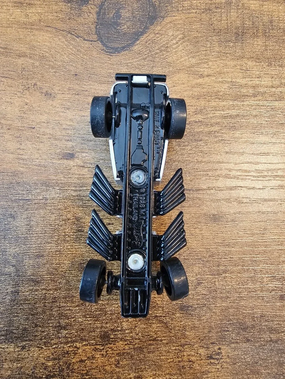 1995 Hot Wheels Way 2 Fast Heralda Racing Silver + Black 1:64 Loose